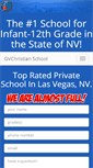 Mobile Screenshot of privateschoolsinlasvegas.com